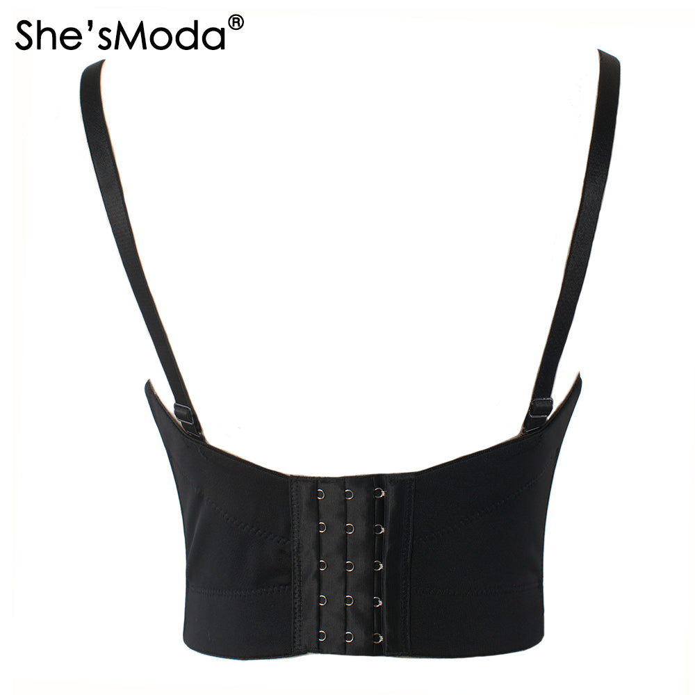 ROCK Black Studded Bustier /sexy Studded Clothing/ Bra Silver Color /vintage  Bustier Top/ Crop Top Xsmall/ Gift for Her -  Canada
