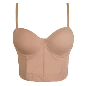 Basic Smooth Spandex Bustier Top